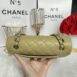 New Chanel Classic 9” Dark Beige Caviar Microchip Full Set 8