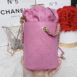 Keep Unused Chanel Drawstring Bag Calfskin Holo30 Full Set 4