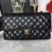 New Chanel Classic 10” Caviar GHW Microchip Full Set 2