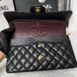 New Chanel Classic 10” Caviar GHW Microchip Full Set 5