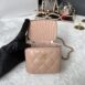 New Chanel Vanity Mini with Handle Lambskin Full Set 12