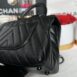 Keep Unused Chanel Coco9.5 Chevron So Black Microchip Full Set 199,000 11