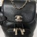 New Chanel Back Pack Caviar Small Microchip Full Set 2