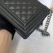 New Chanel Boy 10” Caviar Microchip Full Set 15