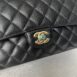 New Chanel Classic 10” Caviar GHW Microchip Full Set 2