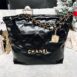 New Chanel 22 Small Calfskin Microchip Full Set 1