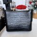 Used Very Good Condition Chanel Gabrielle Croc Medium Holo28 Full Set 3