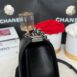 New Chanel Boy 10” Caviar Microchip Full Set 3