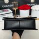 New Chanel Boy 10” Caviar Microchip Full Set 7