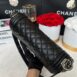 New Chanel Boy 10” Caviar Microchip Full Set 8