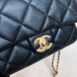 Used Like New Chanel Mini7.5 Perfect Bag Caviar Microchip Full Set copy receipt 10