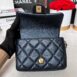 Used Like New Chanel Mini7.5 Perfect Bag Caviar Microchip Full Set copy receipt 12