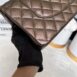 Used In very good condition Chanel Classic 10” Goatskin Rainbow Holo21 Full Set 19