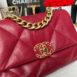 Used in very good condition Chanel 19 Size 26 Goatskin Full Set 8