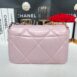 Used Like New Chanel 19 Size 26 Lambskin Microchip Full Set 3