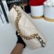 Used Like New Chanel 19 Size 26 Light Beige Goatskin holo29 Full Set 7