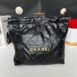 Used Like New Chanel 22 Calfskin Microchip Full Set 2