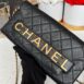 Used Like New Chanel Calfskin Quilted Enchained Clutch Black Holo 29 Full Set 3