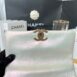 Used in Very Good Condition Chanel 19 Size 26 Iridescent Calfskin Holo31 Full Set 17