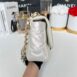 Used in Very Good Condition Chanel 19 Size 26 Iridescent Calfskin Holo31 Full Set 4