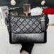 Used in good condition Chanel Gabrielle New Medium Size Calfskin Microchip Full Set 2