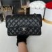 Used In Very Good Condition Chanel Classic 9” Caviar SHW Microchip Full Set 2