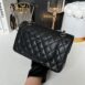 Used In Very Good Condition Chanel Classic 9” Caviar SHW Microchip Full Set 5