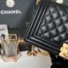 Used In very good condition Chanel Boy 10” Caviar GHW Holo28 Full Set no receipt 8