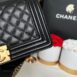 Used In very good condition Chanel Boy 10” Caviar GHW Holo28 Full Set no receipt 9