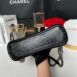 Used Like New Chanel Gabrielle Calfskin New Medium 9” Calfskin Microchip Full Set 15