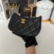 Used Like New Chanel Hobo Bag Caviar Microchip Full Set 3