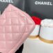 Used Like New Chanel Mini 7 Square Lambskin Microchip Full Set no receipt มีใบตรวจชิป 11