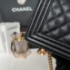 Used Very Good Condition Chanel Boy 8” Caviar Microchip Full Set 10