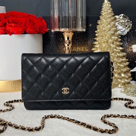 Keep Unused Chanel Woc GHW Caviar Microchip 1