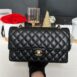 New Chanel Classic 10” Caviar GHW Microchip Full Set 2