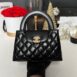 New Chanel Kelly Calfskin Microchip Full Set 2