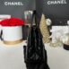 New Chanel Kelly Calfskin Microchip Full Set 7