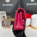 Used Chanel Classic 9” Caviar Microchip Full Set 7