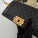 Used In very good condition Chanel Boy 10” Caviar Holo28 Full Set 18