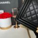 Used In very good condition Chanel Boy 10” Caviar Holo28 Full Set 8