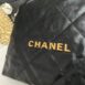 Used Like New Chanel 22 Calfskin Medium Size Microchip Full Set 14