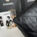 Used Like New Chanel 22 Calfskin Medium Size Microchip Full Set 6