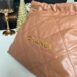 Used Like New Chanel 22 Medium Calfskin Microchip Full Set 16