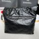 Used Like New Chanel 22 Medium Calfskin Microchip Full Set 4