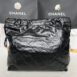 Used Like New Chanel 22 Medium Calfskin Microchip Full Set 5