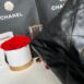 Used Like New Chanel 22 Medium Calfskin Microchip Full Set 8