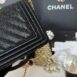 Used Like New Chanel Boy 10” Chevron Caviar Holo28 Full Set 11