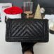 Used Like New Chanel Boy 10” Chevron Caviar Holo28 Full Set 4