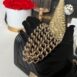 Used Like New Chanel Boy 10” Chevron Caviar Microchip Full Set 16