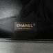 Used Like New Chanel Boy 10” Chevron Caviar Microchip Full Set 23